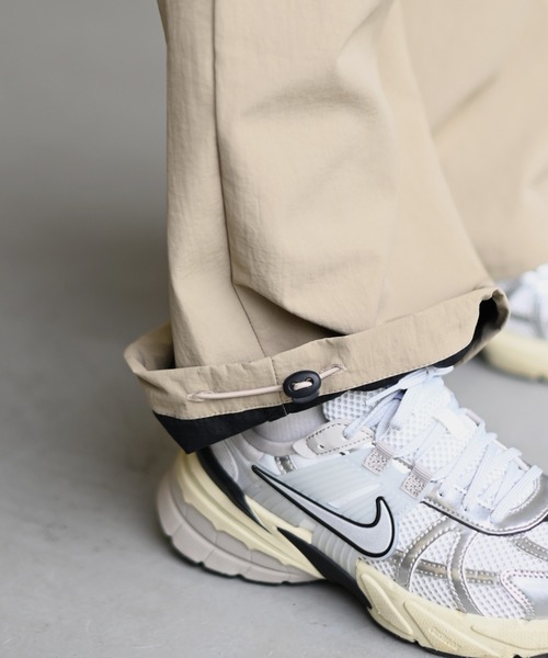 Marient（マリエント）の「ワンタッチナイロンPT【unisex】（カーゴパンツ・レディース・ブラック/ベージュ・FREE）」の3枚目の写真