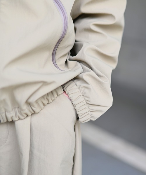 Marient（マリエント）の「ワンタッチナイロンPT【unisex】（カーゴパンツ・レディース・ブラック/ベージュ・FREE）」の4枚目の写真