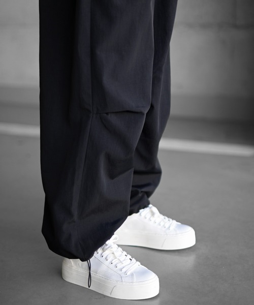 Marient（マリエント）の「ワンタッチナイロンPT【unisex】（カーゴパンツ・レディース・ブラック/ベージュ・FREE）」の15枚目の写真