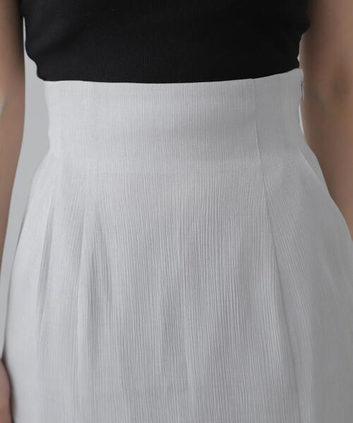 FREE'S MART（フリーズマート）の「[低身長サイズ/Sシリーズ]シャイニーフレアマーメイドスカート（スカート・レディース・ホワイト/グレー/ブルー・SMALL/MEDIUM/X-SMALL）」の14枚目の写真