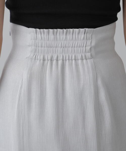 FREE'S MART（フリーズマート）の「[低身長サイズ/Sシリーズ]シャイニーフレアマーメイドスカート（スカート・レディース・ホワイト/グレー/ブルー・SMALL/MEDIUM/X-SMALL）」の18枚目の写真