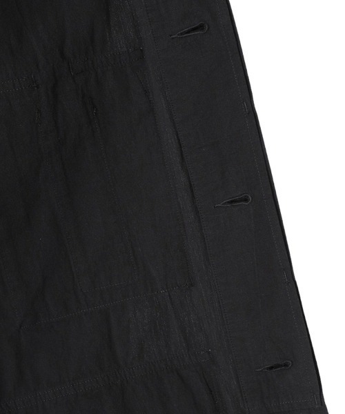 marka（マーカ）の「marka / マーカ：B.D.U VEST - TUMBLED ORGANIC COTTON POPLIN -：M24A-09BL01A[COR]（ベスト・メンズ・ブラック/カモフラージュ・1(S)/2(M)）」の9枚目の写真