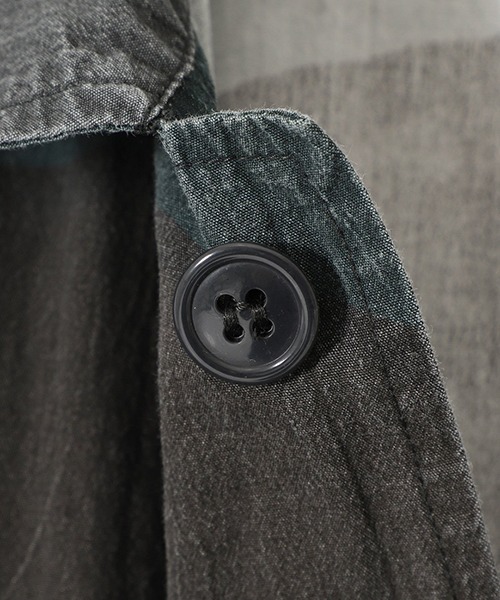 marka（マーカ）の「marka / マーカ：B.D.U VEST - TUMBLED ORGANIC COTTON POPLIN -：M24A-09BL01A[COR]（ベスト・メンズ・ブラック/カモフラージュ・1(S)/2(M)）」の21枚目の写真