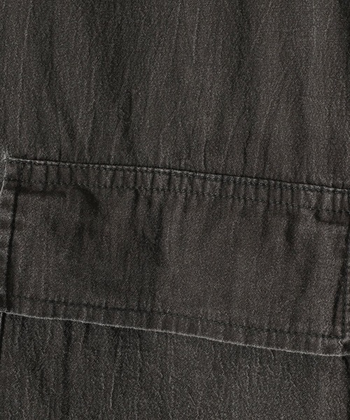 marka（マーカ）の「marka / マーカ：B.D.U VEST - TUMBLED ORGANIC COTTON POPLIN -：M24A-09BL01A[COR]（ベスト・メンズ・ブラック/カモフラージュ・1(S)/2(M)）」の19枚目の写真