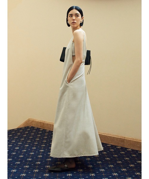 MIESROHE（ミースロエ）の「SQUARE LEATHER BAG【ﾊﾝﾄﾞﾊﾞｯｸﾞ