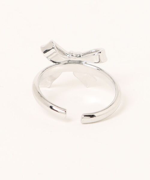 minia（ミニア）の「リボンリング（リング・レディース・シルバー/ゴールド・FREE）」の3枚目の写真