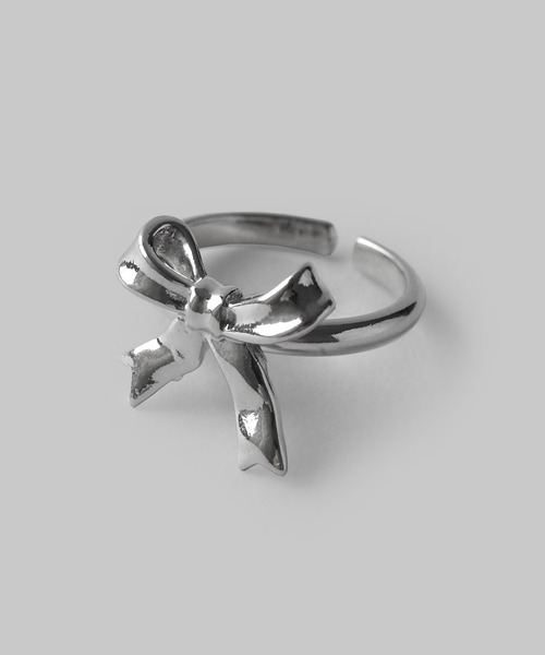 minia（ミニア）の「リボンリング（リング・レディース・シルバー/ゴールド・FREE）」の5枚目の写真