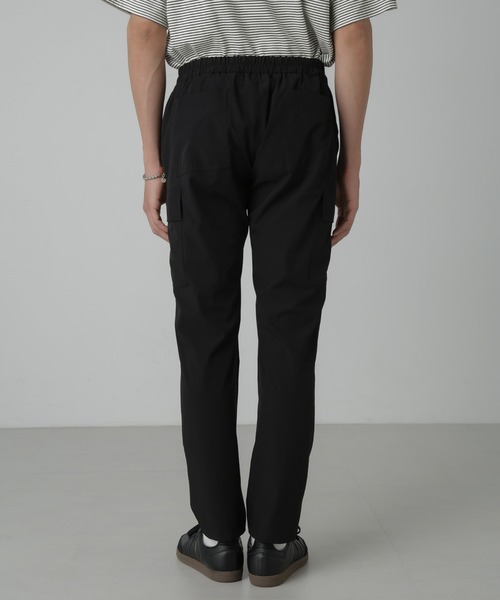セール】「N trousers」スリムストレッチ カーゴパンツ（カーゴ