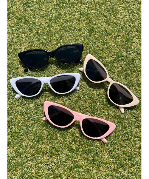 WC（ダブル シー）の「カラーフレームアイウェア（サングラス・レディース・ブラック/ベージュ/ホワイト/ピンク・FREE）」の10枚目の写真