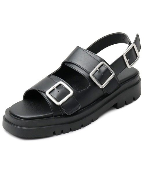 【セール】厚底2連ストラップサンダル（サンダル）｜Beautiful Harmony（ビューティフルハーモニー）