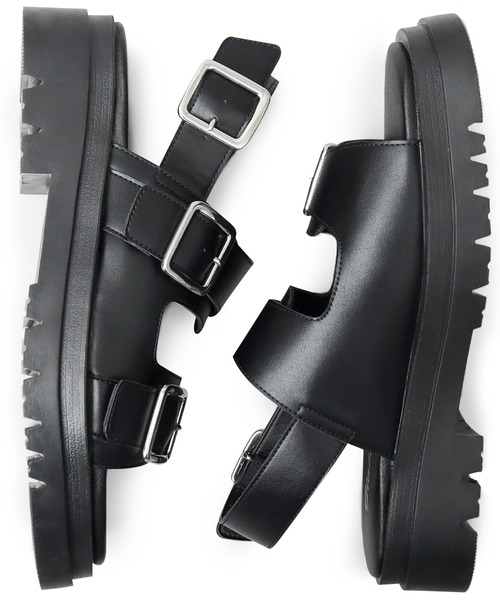 【セール】厚底2連ストラップサンダル（サンダル）｜Beautiful Harmony（ビューティフルハーモニー）