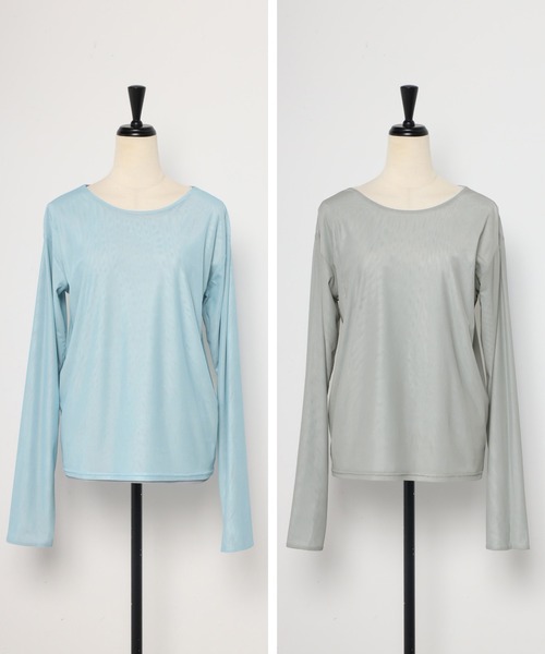 セール】リバーシブルシアートップス（Tシャツ/カットソー