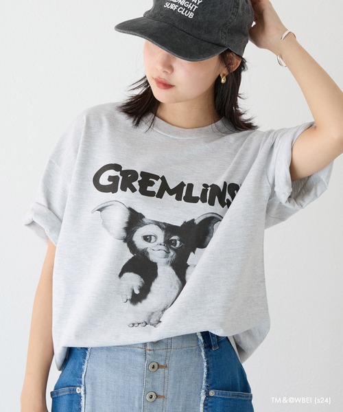 LAVEANGE（ラビアンジェ）の「【SCREEN STARS】GREMLINS/グレムリン/ギズモ フォトTシャツ（Tシャツ/カットソー・レディース・グレー/ブラック/ホワイト・L/XL/M）」の20枚目の写真