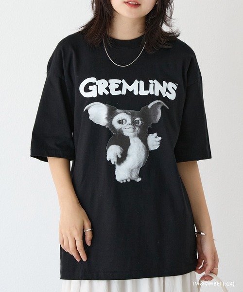 LAVEANGE（ラビアンジェ）の「【SCREEN STARS】GREMLINS/グレムリン/ギズモ フォトTシャツ（Tシャツ/カットソー・レディース・グレー/ブラック/ホワイト・L/XL/M）」の10枚目の写真