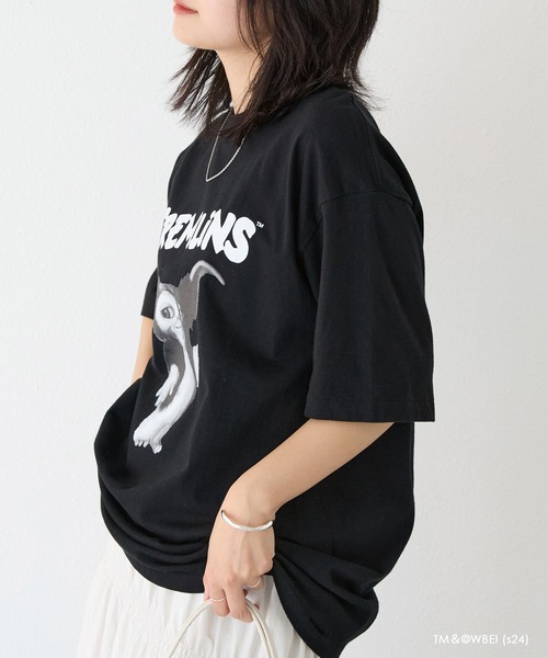 LAVEANGE（ラビアンジェ）の「【SCREEN STARS】GREMLINS/グレムリン/ギズモ フォトTシャツ（Tシャツ/カットソー・レディース・グレー/ブラック/ホワイト・L/XL/M）」の12枚目の写真