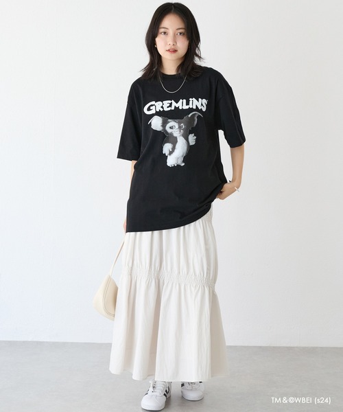 LAVEANGE（ラビアンジェ）の「【SCREEN STARS】GREMLINS/グレムリン/ギズモ フォトTシャツ（Tシャツ/カットソー・レディース・グレー/ブラック/ホワイト・L/XL/M）」の14枚目の写真