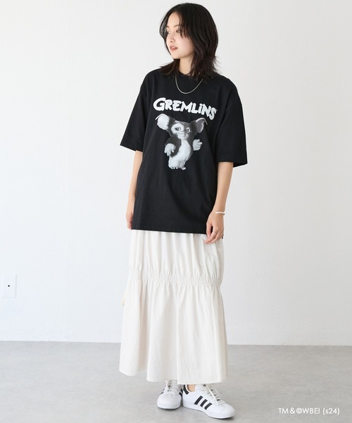 LAVEANGE（ラビアンジェ）の「【SCREEN STARS】GREMLINS/グレムリン/ギズモ フォトTシャツ（Tシャツ/カットソー・レディース・グレー/ブラック/ホワイト・L/XL/M）」の16枚目の写真