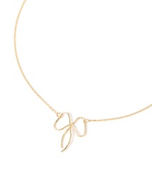 ラインリボンネックレス