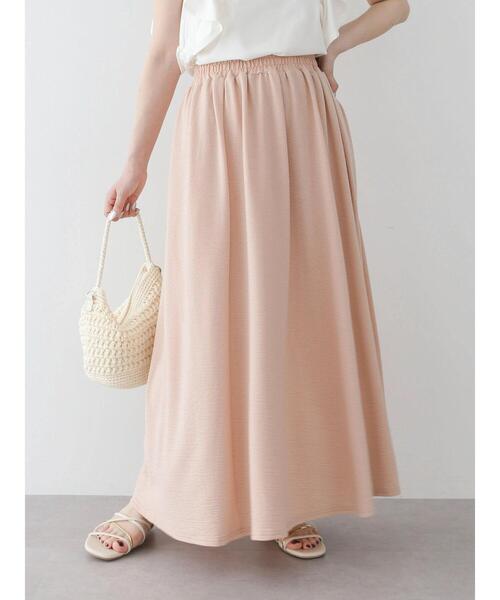 Sugar spoon（シュガースプーン）の「・SUGAR　SPOON　ギャザーフレアスカート（スカート・レディース・グリーン/ピンク/ベージュ/ブラック・FREE）」の10枚目の写真