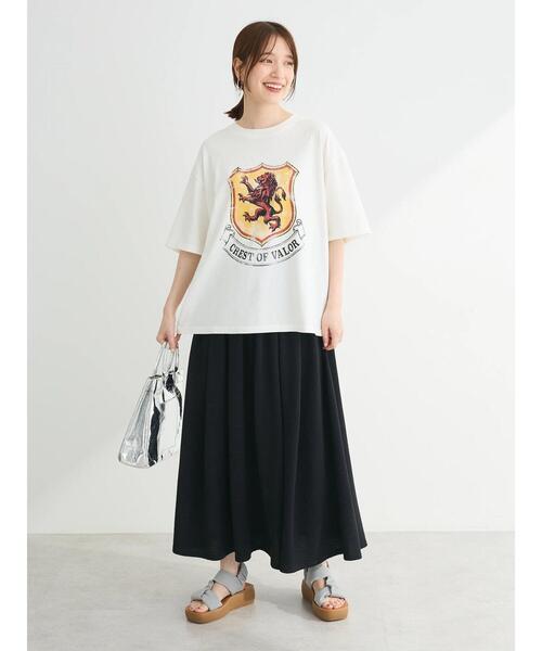 Sugar spoon（シュガースプーン）の「・SUGAR　SPOON　ギャザーフレアスカート（スカート・レディース・グリーン/ピンク/ベージュ/ブラック・FREE）」の19枚目の写真