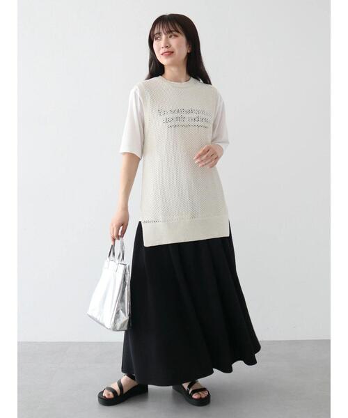 Sugar spoon（シュガースプーン）の「・SUGAR　SPOON　ギャザーフレアスカート（スカート・レディース・グリーン/ピンク/ベージュ/ブラック・FREE）」の21枚目の写真