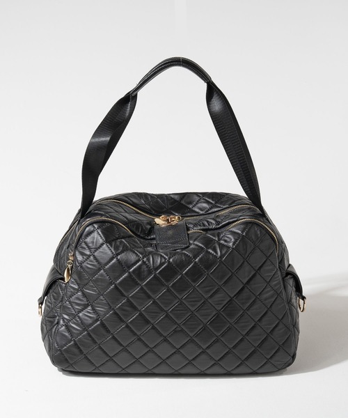 HAYNI（ヘイニ）の「Loche Quilted Boston Bag ロシェキルティングボストン Lサイズ（ボストンバッグ・レディース・ブラック・FREE）」の17枚目の写真