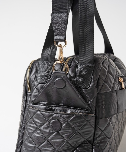 Loche Quilted Boston Bag ロシェキルティングボストン Lサイズ