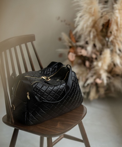 HAYNI（ヘイニ）の「Loche Quilted Boston Bag ロシェキルティング