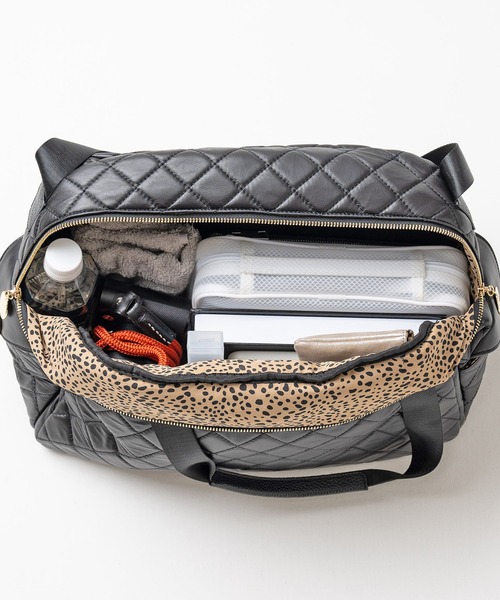 HAYNI（ヘイニ）の「Loche Quilted Boston Bag ロシェキルティング