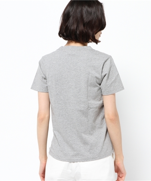 OUTLET(アウトレット)の「【Ciaopanic】カレッジポケTee(Tシャツ/カットソー・レディース・ホワイト/グレー・FREE)」の5枚目の写真