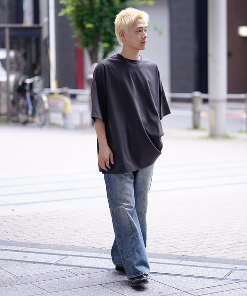 UN　Name.　 ネーム　カットソー　状態良い Name./ネームSILKETE COTTON BIG TEE UNKNOWN（Tシャツ