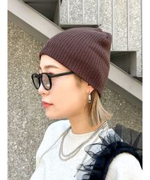 Ungrid | リブ編みニット帽(ニットキャップ/ビーニー)