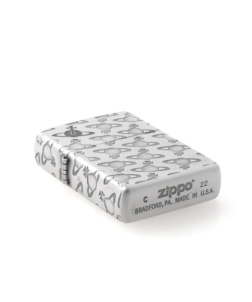 Vivienne Westwood ACCESSORIES（ヴィヴィアンウエストウッドアクセサリー）の「“OUTSTANDING ORB” Zippo/ジッポ【859941 ZIPO22ER】（アッシュトレイ/ライター・メンズ・シルバー・FREE）」の3枚目の写真