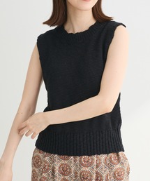 Sugar spoon | ・SUGAR SPOON ブークレニットタンク(ニット/セーター)