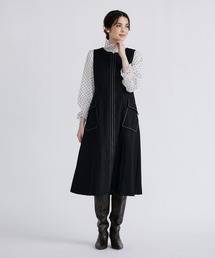 Maglie par ef－de ループツイードジャンパースカート　ワンピース Maglie par ef－de ループツイードジャンパースカート ワンピース