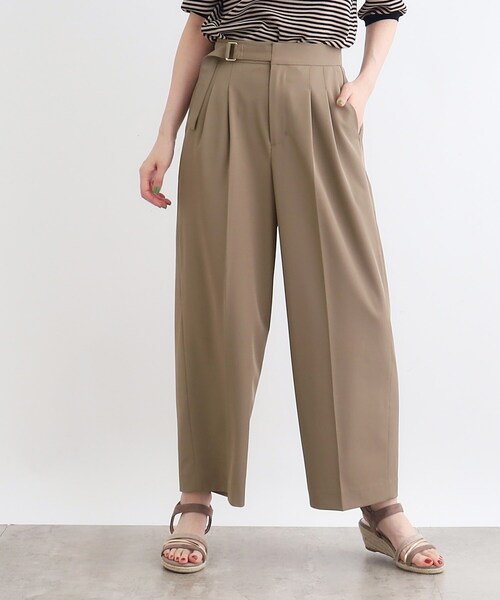 grove(グローブ)の「◆<接触冷感>ドレープワイドパンツ(その他パンツ・レディース・ブラウン系/グレー/ブラック・02/03/05/04/01)」の12枚目の写真