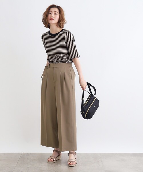 grove(グローブ)の「◆<接触冷感>ドレープワイドパンツ(その他パンツ・レディース・ブラウン系/グレー/ブラック・02/03/05/04/01)」の11枚目の写真