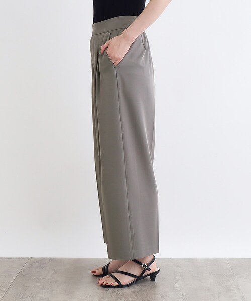 grove(グローブ)の「◆<接触冷感>ドレープワイドパンツ(その他パンツ・レディース・ブラウン系/グレー/ブラック・02/03/05/04/01)」の7枚目の写真