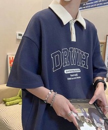 Miniministore（ミニミニストア）の「ワッフルロンt メンズ ポロシャツ 半袖（ポロシャツ）」