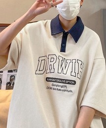 Miniministore（ミニミニストア）の「ワッフルロンt メンズ ポロシャツ 半袖（ポロシャツ）」