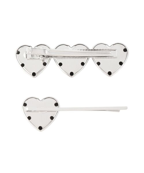 EVRIS（エヴリス）の「【2個セット】HEART MOTIF ヘアピン（ヘアピン・レディース・シルバー・FREE）」の13枚目の写真