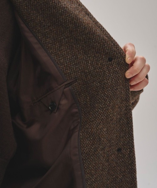 TODAYFUL(トゥデイフル)の「TODAYFUL Mixwool Raglan Coat ミックスウールラグランコート/12420003(その他アウター・レディース・チョコ・38/36)」の6枚目の写真
