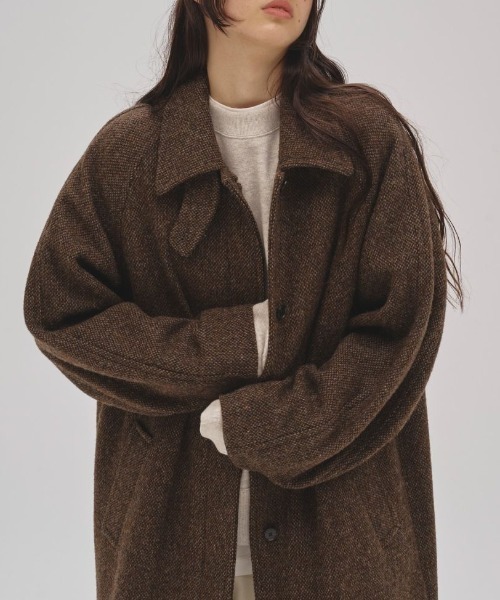TODAYFUL（トゥデイフル）の「TODAYFUL Mixwool Raglan Coat ミックス