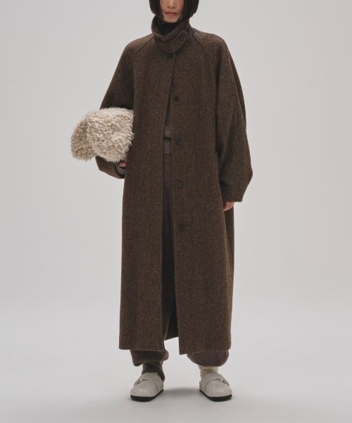 TODAYFUL（トゥデイフル）の「TODAYFUL Mixwool Raglan Coat ミックス