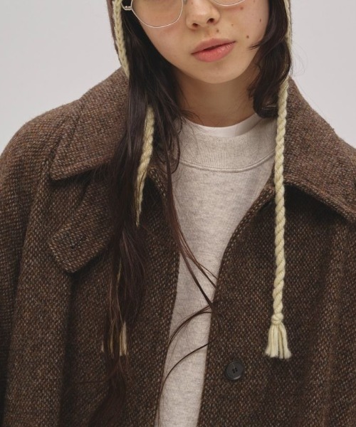 TODAYFUL（トゥデイフル）の「TODAYFUL Mixwool Raglan Coat ミックス