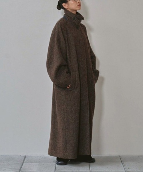 TODAYFUL（トゥデイフル）の「TODAYFUL Mixwool Raglan Coat ミックス