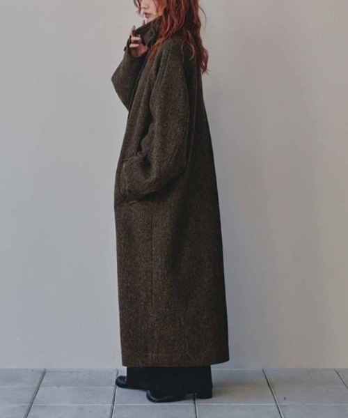 TODAYFUL Mixwool Raglan Coat ミックスウールラグランコート/12420003