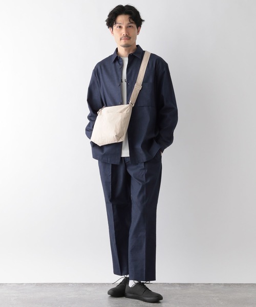 GLOBAL WORK(グローバルワーク)の「アーバンデニムクリーンワイドパンツ/ 115870(デニムパンツ・メンズ・ブルー系8・SMALL/MEDIUM/LARGE/X-LARGE)」の2枚目の写真