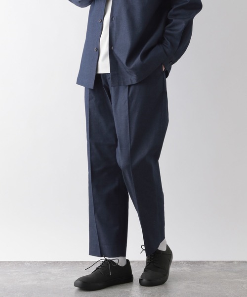 GLOBAL WORK(グローバルワーク)の「アーバンデニムクリーンワイドパンツ/ 115870(デニムパンツ・メンズ・ブルー系8・SMALL/MEDIUM/LARGE/X-LARGE)」の4枚目の写真