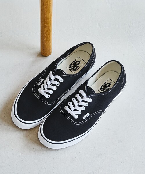 VANS(バンズ)の「<VANS>オーセンティック スニーカー(スニーカー・メンズ・ブラック/その他1・26cm/27cm/28cm)」の2枚目の写真